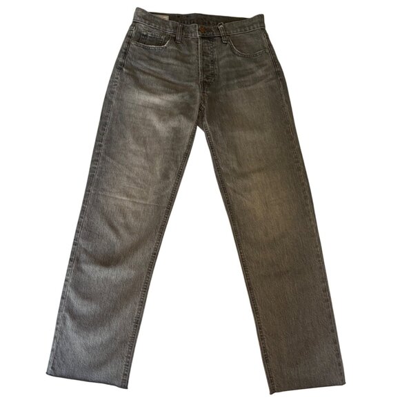 GAP Cheeky Straight High Rise Jeans Grey, Size 27 4R - Picture 1 of 5